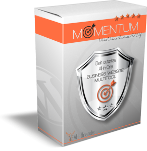 MOMENTUM - Dein autarkes All-in-One Business Website Multitool